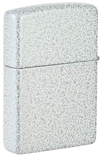 Зажигалка ZIPPO Classic с покрытием Glacier, латунь/сталь, белая, матовая, 38x13x57 мм 46020ZL Zippo, Артикул: 46020ZL фото №1