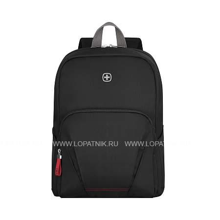 рюкзак wenger motion 15.6", черный, нейлон, 31 x 17 x 42 см, 20 л 612545 Wenger