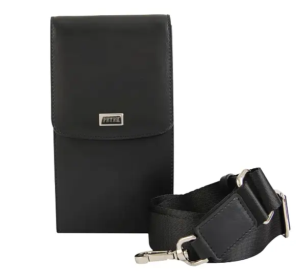 Сумка-чехол для телефона мужская кожаная Petek 10008.000.01 Petek, Артикул: 10008.000.01 фото №1