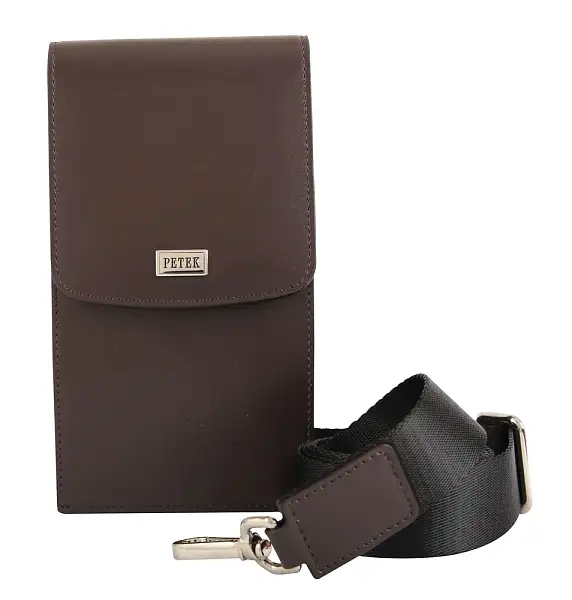 Сумка-чехол для телефона мужская кожаная Petek 10008.000.222 Petek, Артикул: 10008.000.222 фото №1