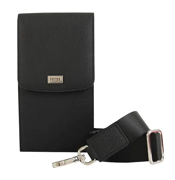 Сумка-чехол для телефона мужская кожаная Petek 10008.234.01 Petek, Артикул: 10008.234.01 фото №1
