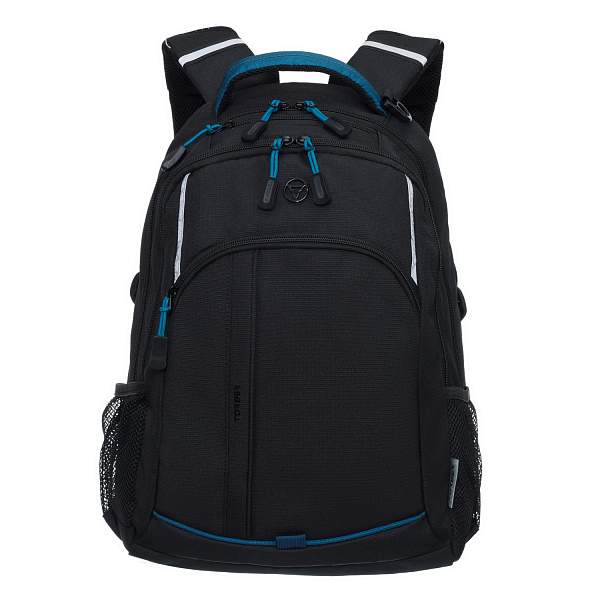 Рюкзак TORBER ROCKIT с отделением для ноутбука 15.6", чёрный/синий, нейлон, 32 х 14 х 50 см, 22л T2324 Torber, Артикул: T2324 фото №1
