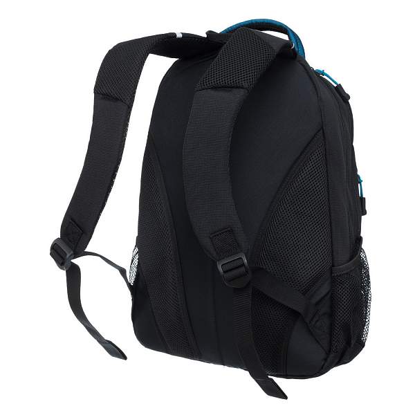 Рюкзак TORBER ROCKIT с отделением для ноутбука 15.6", чёрный/синий, нейлон, 32 х 14 х 50 см, 22л T2324 Torber, Артикул: T2324 фото №1