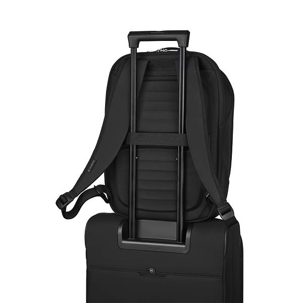 Рюкзак VICTORINOX Crosslight City Daypack, черный, RPET полиэстер, 32x18x46 см, 20 л 612422 Victorinox, Артикул: 612422 фото №1