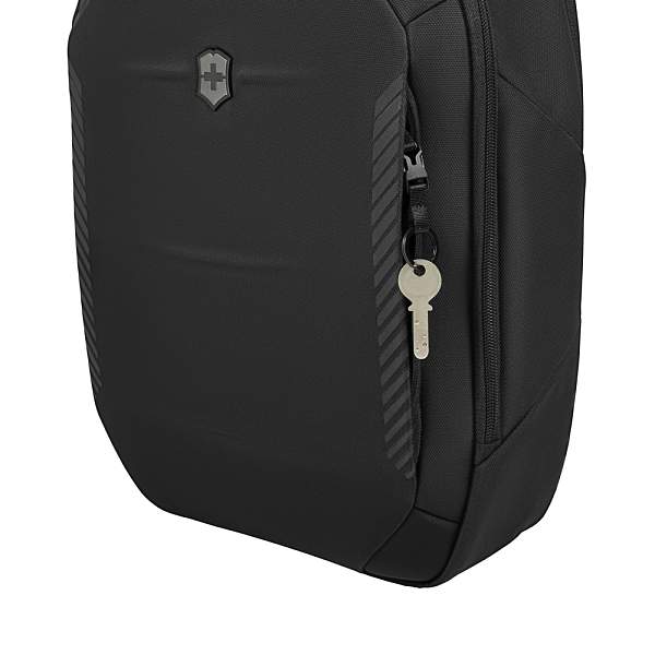Рюкзак VICTORINOX Crosslight City Daypack, черный, RPET полиэстер, 32x18x46 см, 20 л 612422 Victorinox, Артикул: 612422 фото №1