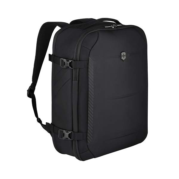 Рюкзак VICTORINOX Crosslight Boarding Bag, черный, RPET полиэстер, 39x22x53 см, 37 л 612423 Victorinox, Артикул: 612423 фото №1
