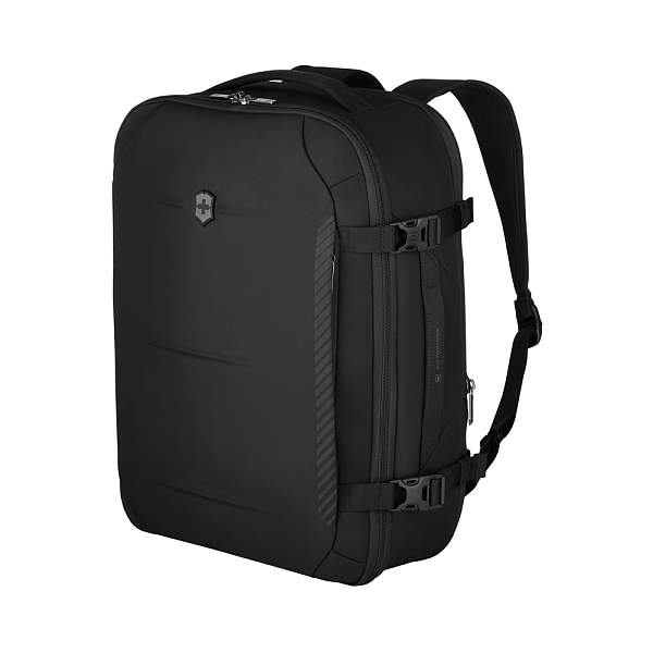 Рюкзак VICTORINOX Crosslight Boarding Bag, черный, RPET полиэстер, 39x22x53 см, 37 л 612423 Victorinox, Артикул: 612423 фото №1