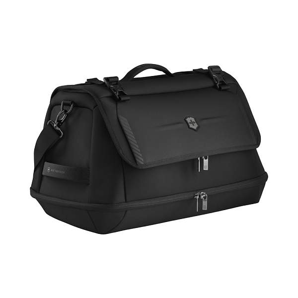 Дорожная сумка VICTORINOX Crosslight Duffel, черная, RPET полиэстер, 52x30x33 см, 37 л 612424 Victorinox, Артикул: 612424 фото №1