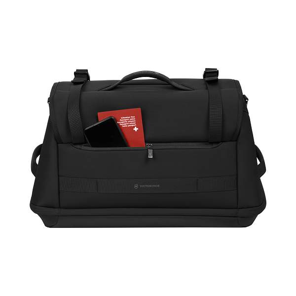 Дорожная сумка VICTORINOX Crosslight Duffel, черная, RPET полиэстер, 52x30x33 см, 37 л 612424 Victorinox, Артикул: 612424 фото №1