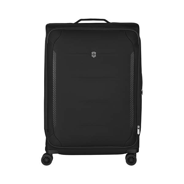 Чемодан VICTORINOX Crosslight, чёрный, RPET полиэстер, 50x32x76 см, 106 л 612421 Victorinox, Артикул: 612421 фото №1