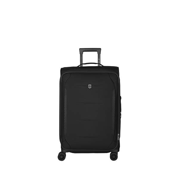 Чемодан VICTORINOX Crosslight, чёрный, RPET полиэстер, 45x30x68 см, 74 л 612420 Victorinox, Артикул: 612420 фото №1