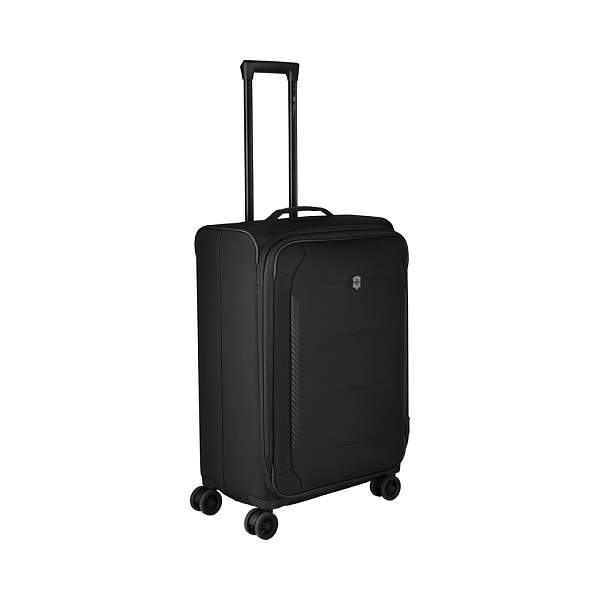 Чемодан VICTORINOX Crosslight, чёрный, RPET полиэстер, 45x30x68 см, 74 л 612420 Victorinox, Артикул: 612420 фото №1