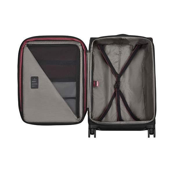 Чемодан VICTORINOX Crosslight, чёрный, RPET полиэстер, 45x30x68 см, 74 л 612420 Victorinox, Артикул: 612420 фото №1