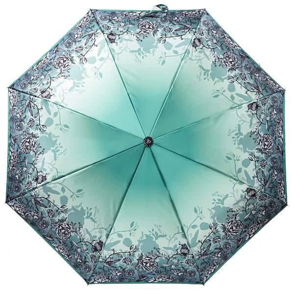 UFLS0053-11 Зонт жен. Fabretti, облегченный автомат, 3 сложения, сатин Fabretti, Артикул: UFLS0053-11 фото №1