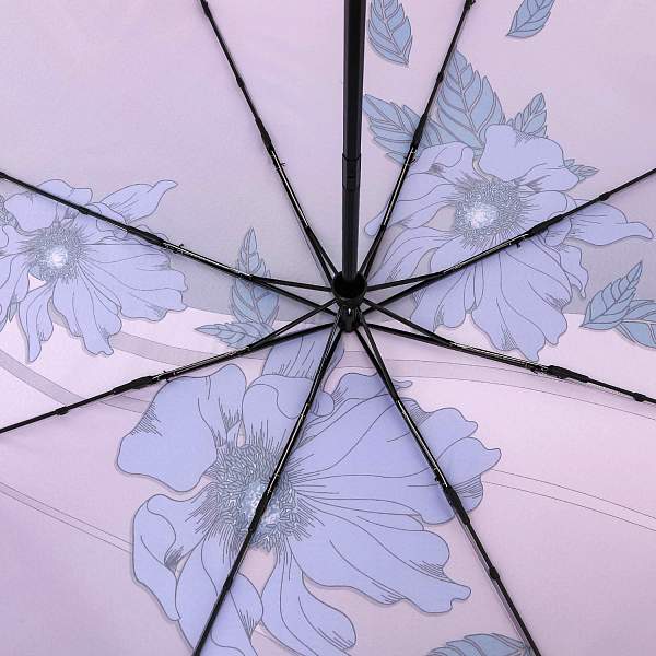 UFS0065-9 Зонт жен. Fabretti, автомат, 3 сложения, сатин Fabretti, Артикул: UFS0065-9 фото №1