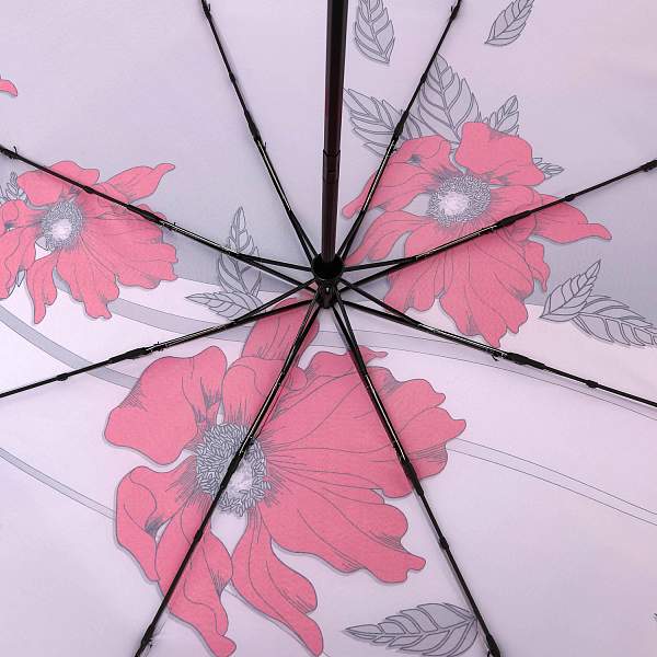 UFS0065-4 Зонт жен. Fabretti, автомат, 3 сложения, сатин Fabretti, Артикул: UFS0065-4 фото №1