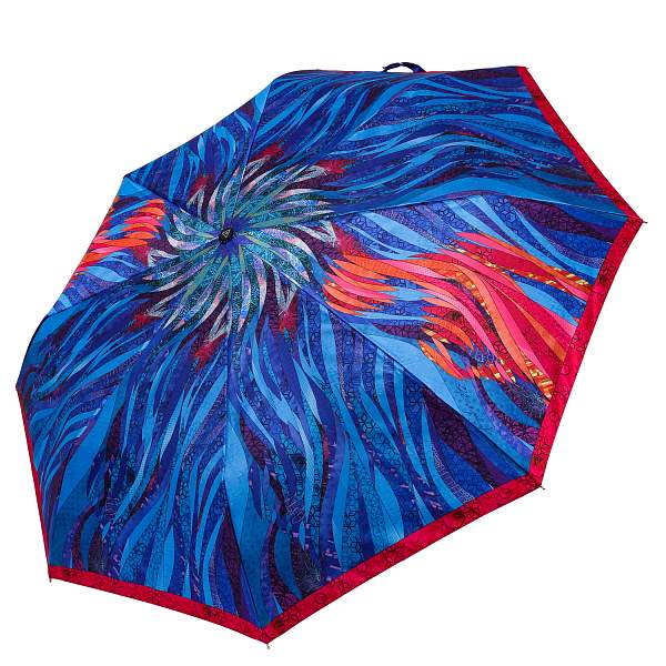 UFS0070-8 Зонт жен. Fabretti, автомат, 3 сложения, сатин Fabretti, Артикул: UFS0070-8 фото №1