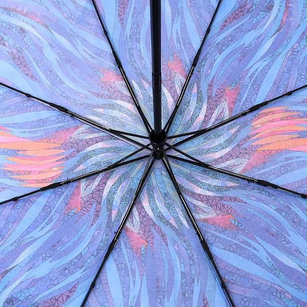 UFS0070-8 Зонт жен. Fabretti, автомат, 3 сложения, сатин Fabretti, Артикул: UFS0070-8 фото №1