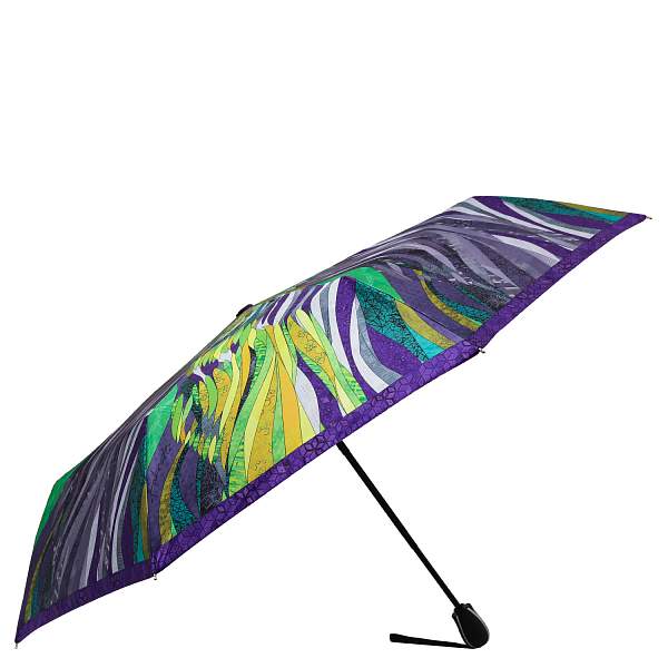 UFS0070-10 Зонт жен. Fabretti, автомат, 3 сложения, сатин Fabretti, Артикул: UFS0070-10 фото №1