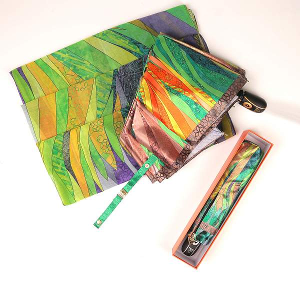 UFS0070-12 Зонт жен. Fabretti, автомат, 3 сложения, сатин Fabretti, Артикул: UFS0070-12 фото №1