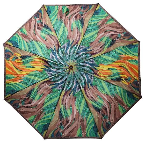 UFS0070-12 Зонт жен. Fabretti, автомат, 3 сложения, сатин Fabretti, Артикул: UFS0070-12 фото №1