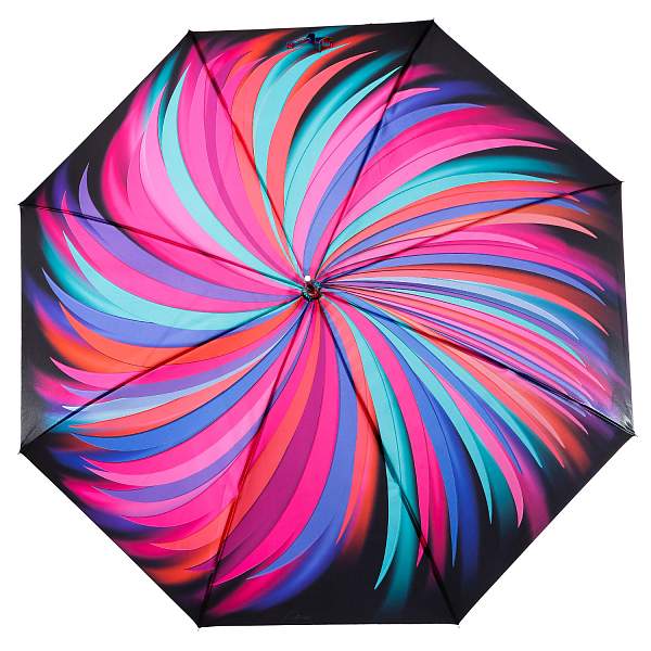 UFJ0021-2 Зонт-трость жен. Fabretti, сатин Fabretti, Артикул: UFJ0021-2 фото №1