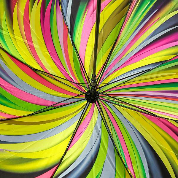 UFD0010-7 Зонт-трость жен. Fabretti, сатин Fabretti, Артикул: UFD0010-7 фото №1