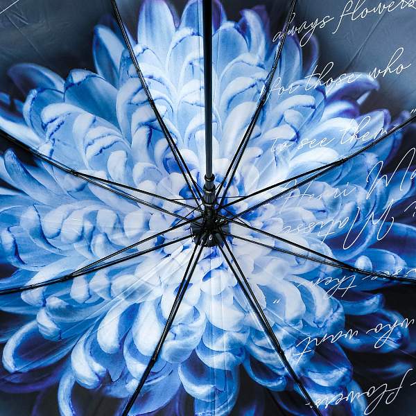 UFD0011-3 Зонт-трость жен. Fabretti, сатин Fabretti, Артикул: UFD0011-3 фото №1