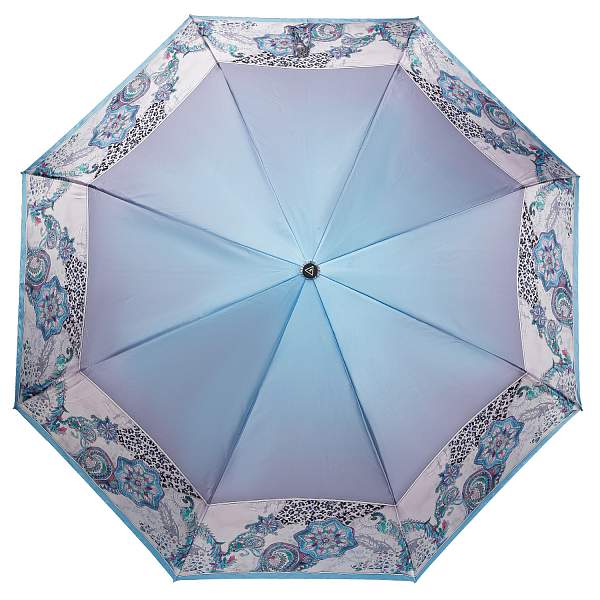 UFS0067-9 Зонт жен. Fabretti, автомат, 3 сложения, сатин Fabretti, Артикул: UFS0067-9 фото №1