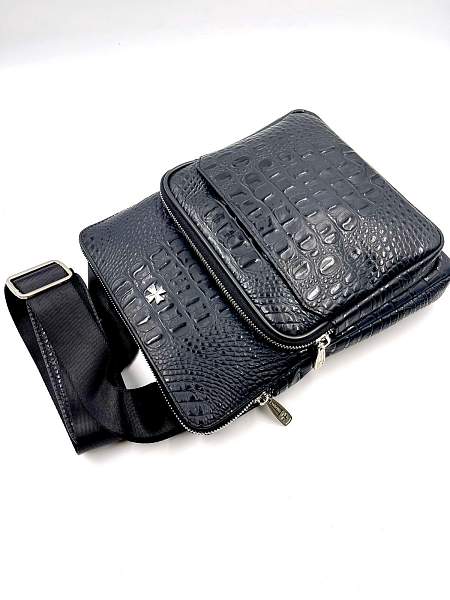 Мужская сумка через плечо Vasheron, Артикул: 9471-Bambino Black фото №1