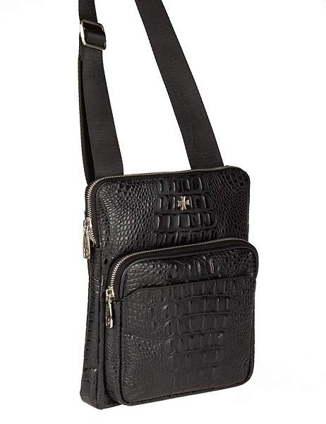 Мужская сумка через плечо Vasheron, Артикул: 9471-Bambino Black фото №1