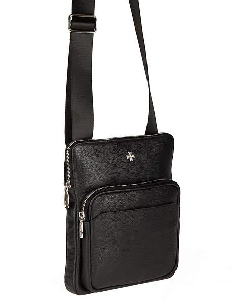 Мужская сумка через плечо Vasheron, Артикул: 9471-Polo Black фото №1