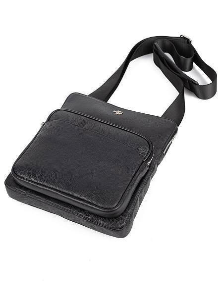 Мужская сумка через плечо Vasheron, Артикул: 9471-Polo Black фото №1