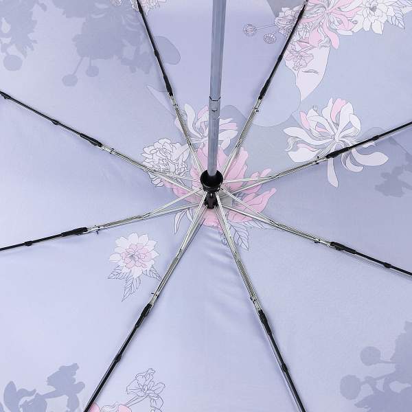 UFLS0050-3 Зонт жен. Fabretti, облегченный автомат, 3 сложения, сатин Fabretti, Артикул: UFLS0050-3 фото №1