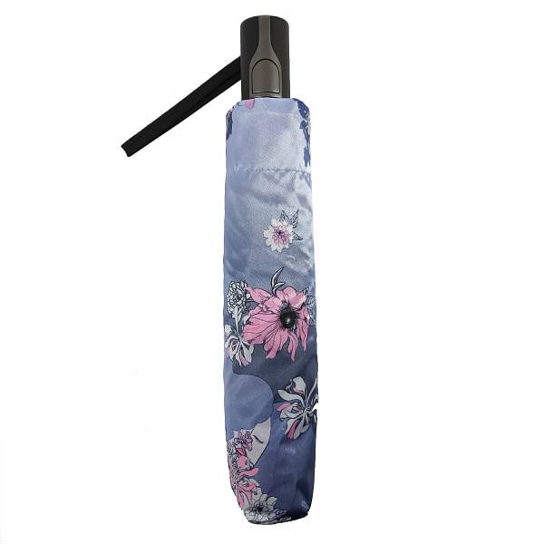 UFLS0050-3 Зонт жен. Fabretti, облегченный автомат, 3 сложения, сатин Fabretti, Артикул: UFLS0050-3 фото №1