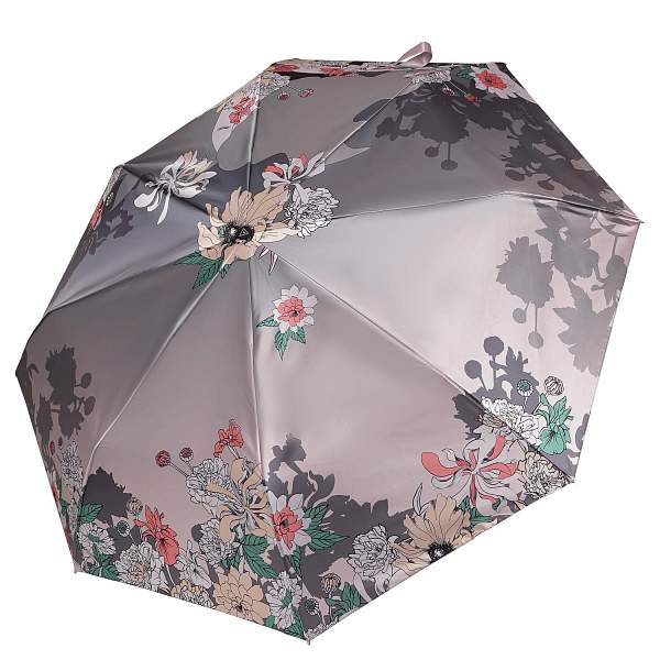 UFLS0050-13 Зонт жен. Fabretti, облегченный автомат, 3 сложения, сатин Fabretti, Артикул: UFLS0050-13 фото №1