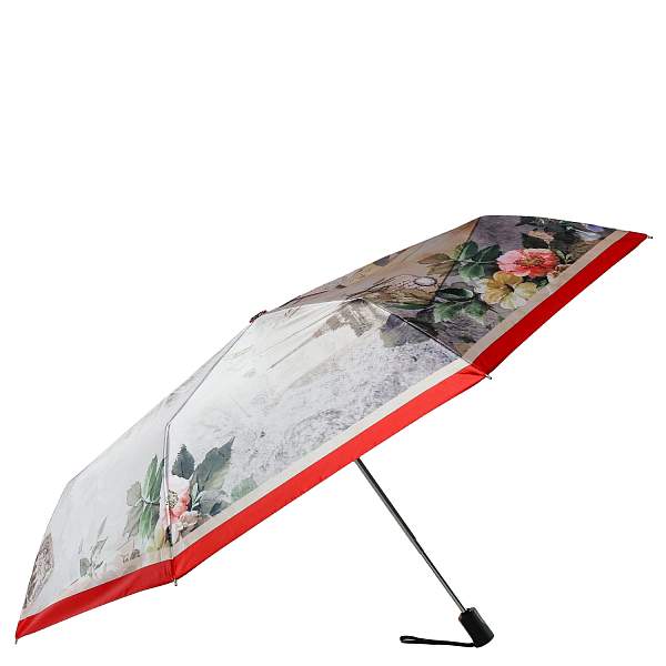 UFLS0057-13 Зонт жен. Fabretti, облегченный автомат, 3 сложения, сатин Fabretti, Артикул: UFLS0057-13 фото №1