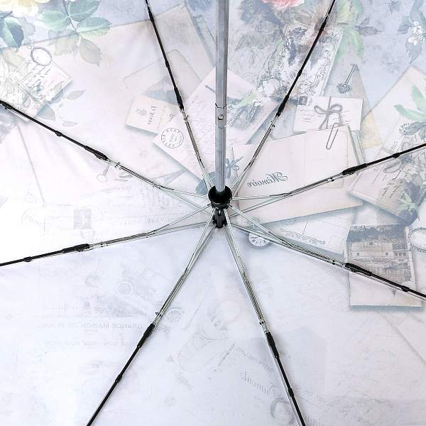 UFLS0057-13 Зонт жен. Fabretti, облегченный автомат, 3 сложения, сатин Fabretti, Артикул: UFLS0057-13 фото №1