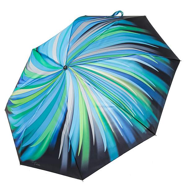 UFLS0058-9 Зонт жен. Fabretti, облегченный автомат, 3 сложения, сатин Fabretti, Артикул: UFLS0058-9 фото №1