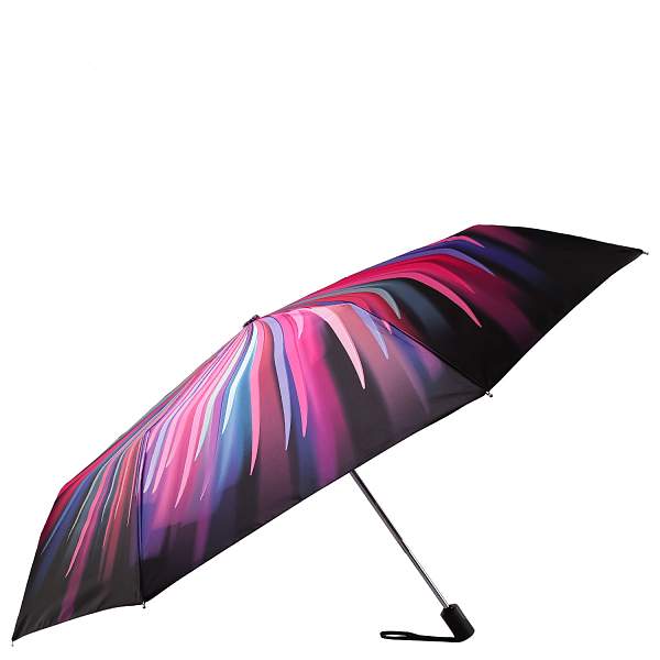 UFLS0058-5 Зонт жен. Fabretti, облегченный автомат, 3 сложения, сатин Fabretti, Артикул: UFLS0058-5 фото №1