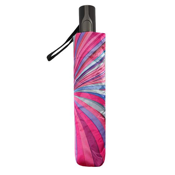 UFLS0058-5 Зонт жен. Fabretti, облегченный автомат, 3 сложения, сатин Fabretti, Артикул: UFLS0058-5 фото №1