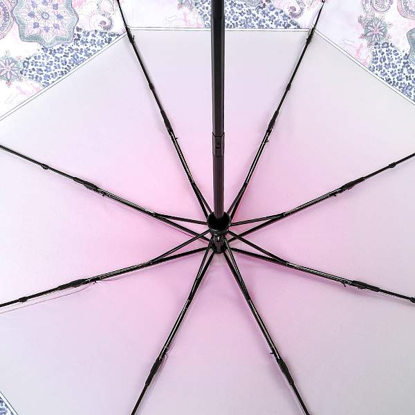 UFS0067-5 Зонт жен. Fabretti, автомат, 3 сложения, сатин Fabretti, Артикул: UFS0067-5 фото №1
