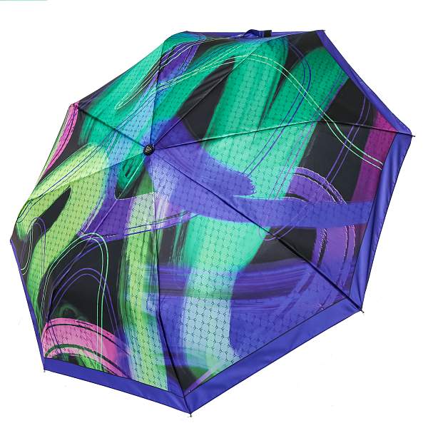 UFS0069-11 Зонт жен. Fabretti, автомат, 3 сложения, сатин Fabretti, Артикул: UFS0069-11 фото №1