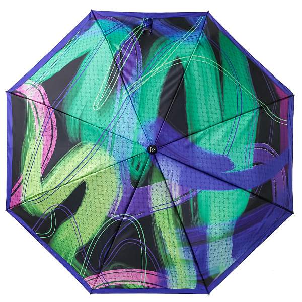 UFS0069-11 Зонт жен. Fabretti, автомат, 3 сложения, сатин Fabretti, Артикул: UFS0069-11 фото №1