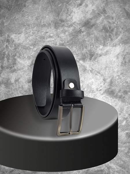 Ремень для брюк черный Conti Uomo 3091143 Black Conti Uomo, Артикул: 3091143 Black фото №1