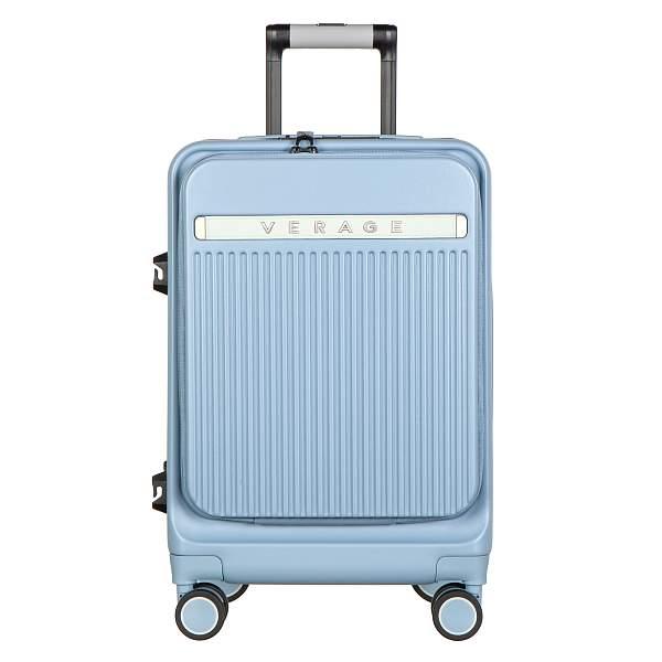 Чемодан голубой Verage GM20076WP19 hydrangea blu Verage, Артикул: GM20076WP19 hydrangea blu фото №1