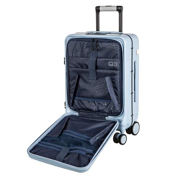 Чемодан голубой Verage GM20076WP19 hydrangea blu Verage, Артикул: GM20076WP19 hydrangea blu фото №1