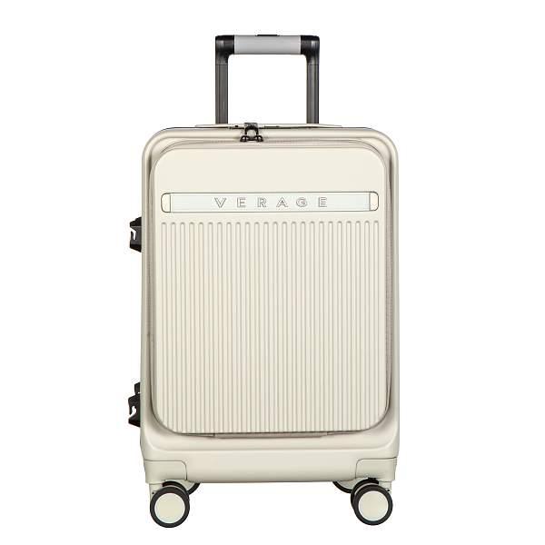 Чемодан бежевый Verage GM20076WP19 milk tea whit Verage, Артикул: GM20076WP19 milk tea whit фото №1