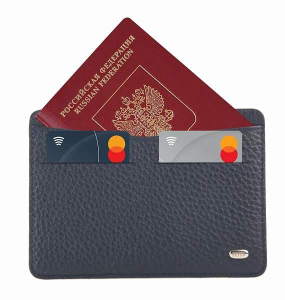 Обложка для паспорта кожаная Petek 21165B.234.08 Petek, Артикул: 21165B.234.08 фото №1