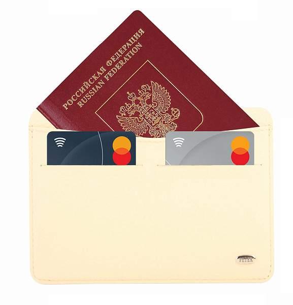 Обложка для паспорта женская кожаная Petek 21165B.234.20 Petek, Артикул: 21165B.234.20 фото №1